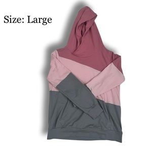 Color block hoody